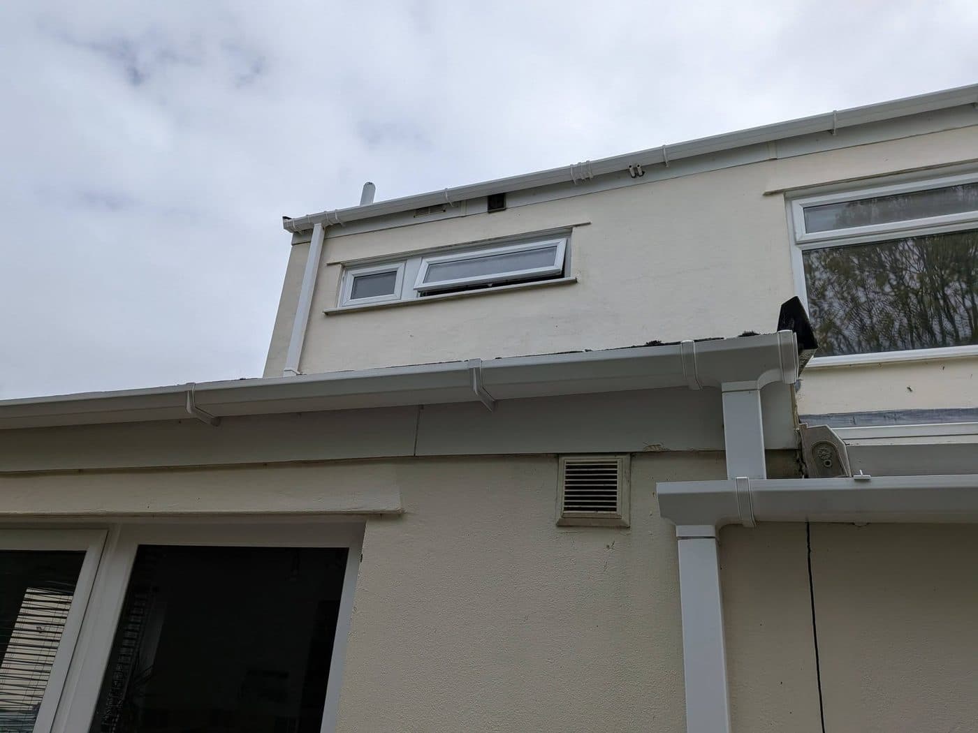 Domestic frontage after a recent clean