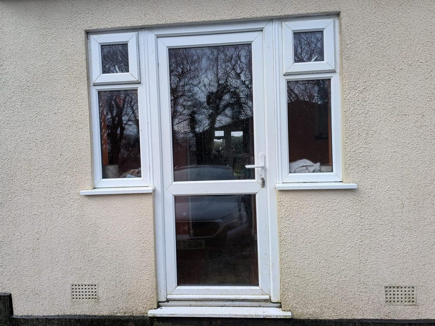 Recent commercial window-cleaning job — Hartland & North Devon